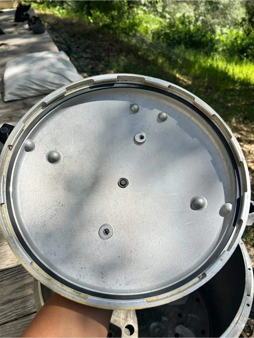 1970’s vintage Presto pressure canner 21-quart in 